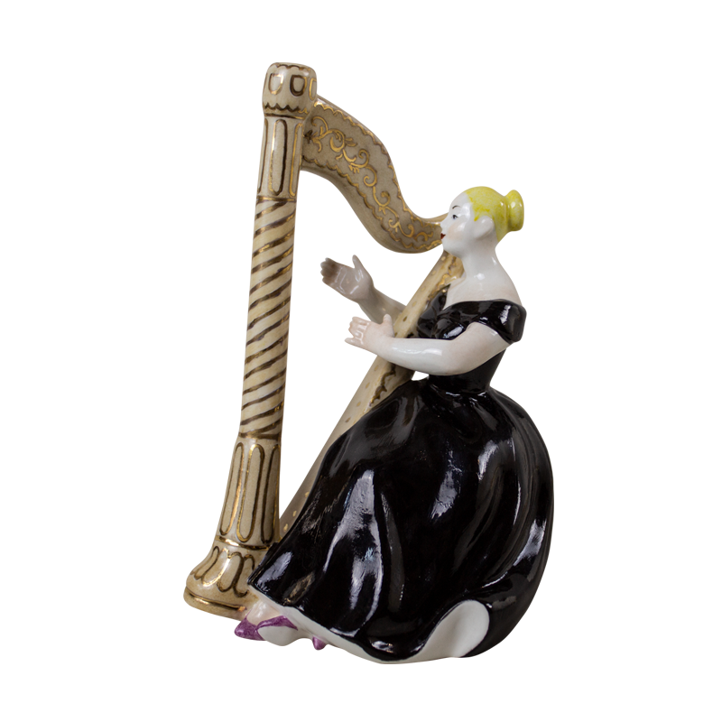 Figure Harpist