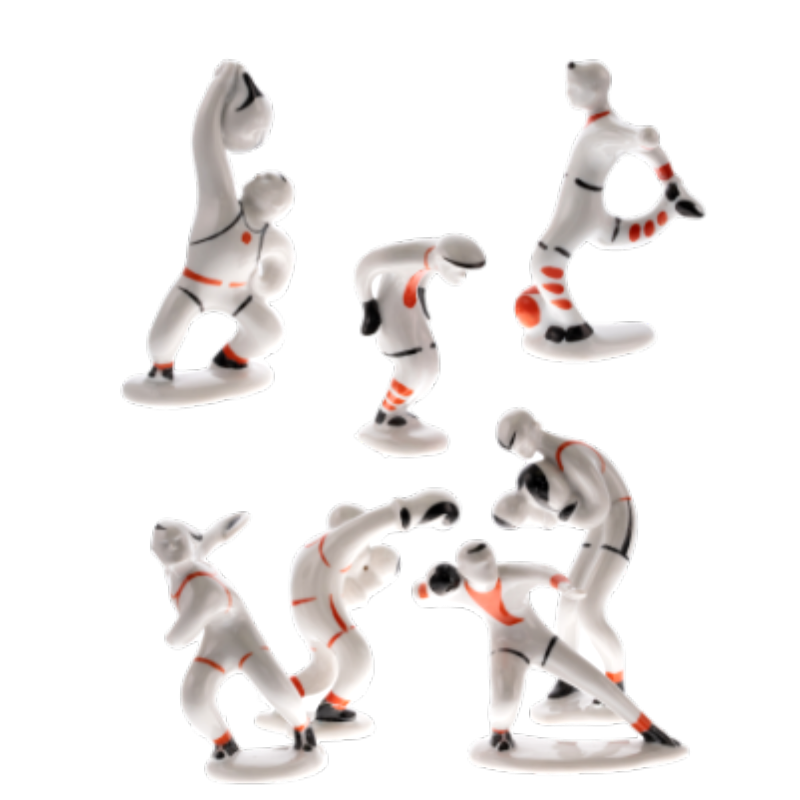 Porcelain statuette Sport Series of Sculptures | Order a figurine Sport ...